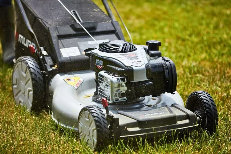 Craftsman lawn mower slows down when cutting